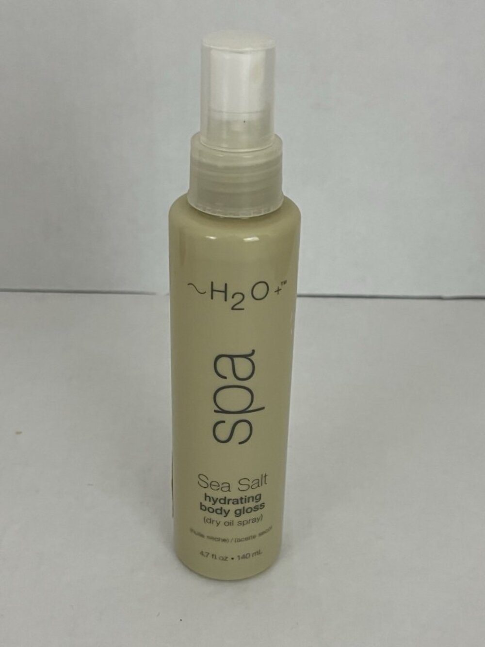 H2O+ Spa Sea Salt Hydrating Body Gloss Dry Oil Spray 4.7 fl oz / 140 mL